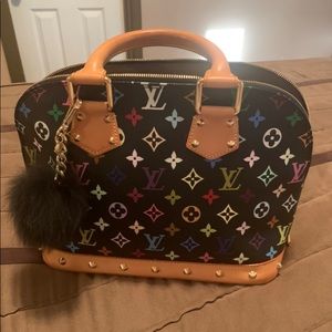 SOLD Authentic Louis Vuitton multicolor Alma pm